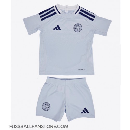 Leicester City Jamie Vardy #9 Replik 3rd trikot Kinder 2024-25 Kurzarm (+ Kurze Hosen)
